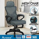 ALFORDSON Office Desk Chair Mesh Executive Computer Fabric Seat Recliner Work