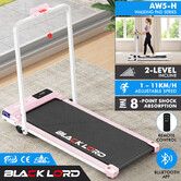 BLACK LORD Treadmill Electric Walking Pad Under Desk Home Gym Incline Fitness