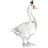 30th Anniversary 3D Sculpted Vodka Bottle,Vodka 3d Sculpted Goose Bottle,350ml (Transparent)