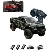 1:12 Scale F150 Raptor 4WD RC Truck Off Road Pickup Remote Control Car with High Speed Motor,LED Lights,Independent Suspension,Green