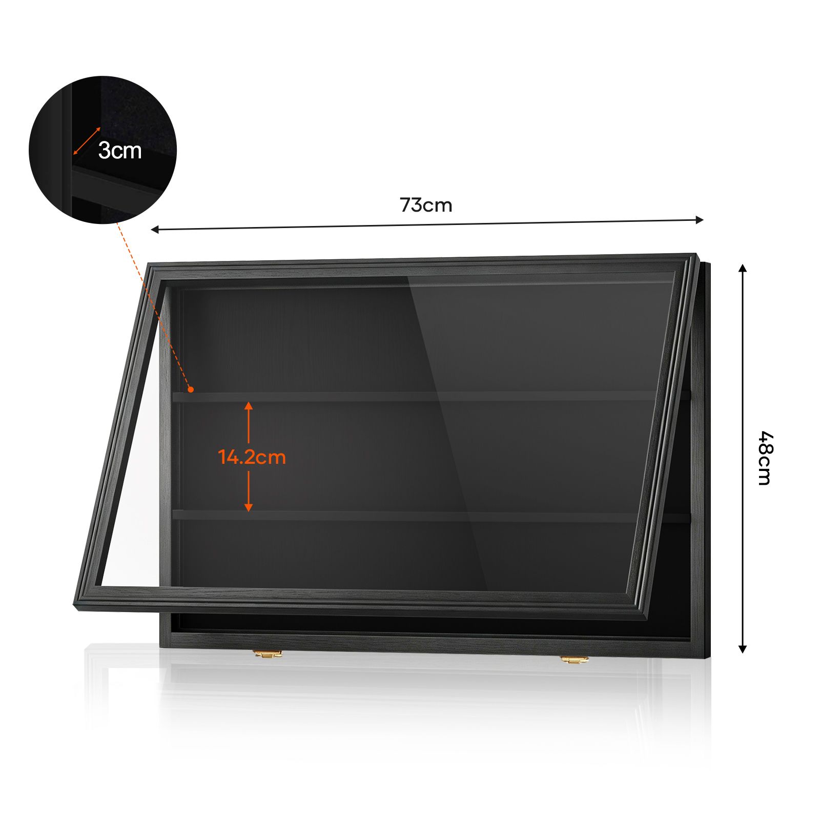 Sports Card Display Case UV Graded Wall Mounted Lockable Cabinet Baseball PSA NBA Basketball Football Hockey Comic Pokemon Game Trading Cards Holder