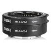 MK-S-AF3A AF Auto Focus Macro Extension Tube Adapter Ring (10mm+16mm) for Sony Mirrorless E-Mount FE-Mount A7 NEX Camera A7 A7II A7M2 NEX3 NEX5 NEX6