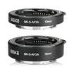 MK-S-AF3A AF Auto Focus Macro Extension Tube Adapter Ring (10mm+16mm) for Sony Mirrorless E-Mount FE-Mount A7 NEX Camera A7 A7II A7M2 NEX3 NEX5 NEX6
