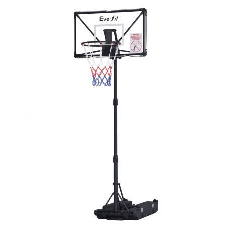 Everfit Portable Basketball Hoop System Adjustable Full Foldable Stand 2.07m