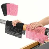 4-Pack Pilates Grip Pads, Non-Slip Hand Support Mats for Pilates Reformer Cadillac Barre Pull-Up Bar Free Weights Gym Gear