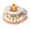 Auto Egg Incubator 26-59 Eggs Hatcher Breeder Automatic Turning Stop Humidity Control Hatching Chicken Duck Bird Quail Poultry Water Refill Candler