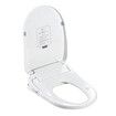Electric Bidet Toilet Seat Cover Side Panel Remote Control Smart Heated Electronic Instant Warm Water Wash Dryer Self Cleaning Nozzle Soft Close Lid