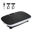 Vibration Machine Plate Full Body Workout Vibrating Exercise Platform Resistance Bands Bluetooth Fitness Equipment for Lymphatic Drainage Weight Loss