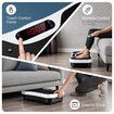 Vibration Plate Exercise Machine Bluetooth Fitness Platform Home Gym Full Body Workout Weight Loss Lymphatic Drainage Shaking Board 240 Speed Levels