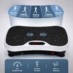 Vibration Plate Exercise Machine Bluetooth Fitness Platform Home Gym Full Body Workout Weight Loss Lymphatic Drainage Shaking Board 240 Speed Levels