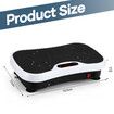 Vibration Plate Exercise Machine Bluetooth Fitness Platform Home Gym Full Body Workout Weight Loss Lymphatic Drainage Shaking Board 240 Speed Levels