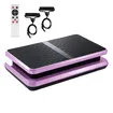 Vibration Plate Machine Fitness Platform Exercise Full Body Workout Vibrating Equipment with Bands Bluetooth for Lymphatic Drainage Weight Loss 150KG