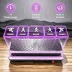 Vibration Plate Machine Fitness Platform Exercise Full Body Workout Vibrating Equipment with Bands Bluetooth for Lymphatic Drainage Weight Loss 150KG