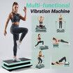 Vibration Machine Plate Full Body Workout Shaker Vibrating Exercise Platform Fitness Equipment Home Gym Shaking Lymphatic Drainage Weight Loss Trainer