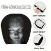 Ghost Face Headrest Covers,Scary Covers for Cars,Halloween Themed Fun Headrest Covers,Universal Size,Washable Stretch Fabric,Scary Set (2pcs)