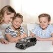 1:24 Compatible for Sienna MPV Car Model, Pull Back Diecast Toy Car with Sounds and Lights for Kids Boys Girls and Men Women, Black