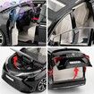 1:24 Compatible for Sienna MPV Car Model, Pull Back Diecast Toy Car with Sounds and Lights for Kids Boys Girls and Men Women, Black