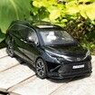 1:24 Compatible for Sienna MPV Car Model, Pull Back Diecast Toy Car with Sounds and Lights for Kids Boys Girls and Men Women, Black