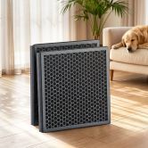 Devanti Air Purifier Filter Replacement H12 HEPA 2 Pack Dual Intake