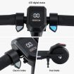 Electric Scooter 180W 18KM/H Foldable Height Adjustable Portable Riding Commuter Teens Adults