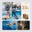 4K Underwater Camera 64MP 10M Waterproof,32GB Card Dual-Screen Dustproof,UHD Autofocus Point-and-Shoot,Compact,Floatable,Yellow