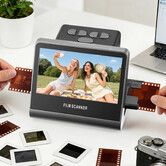 14MP Film Slide Scanner Viewer Negative Digitiser Slides to Digital JPG Photo Converter 5 Inch LED High Resolution 16GB for 35mm 135 110 126 Super 8