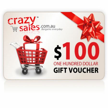 Crazy Sales $100 Gift Voucher