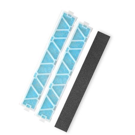 2Pcs MAC-408FT-E Replacement Filter and 1Pcs Carbon Filter Compatible with Mitsubishi Electric MAC-408FT-E MSL-GL15NA Air Conditioner Filter