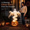 Halloween Swirling Ghost Pumpkin Light,2026 Outdoor Yard Decoration for Porch