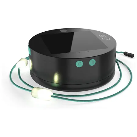 Solar String Lights, 5 Meters Rechargeable via Solar and USB, Power Bank for Mobile Charging, Waterproof, Lasts Up to 40 hrs for Camping