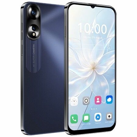 Unlocked 4G Smart Phone,6.3 Inch Screen,2GB RAM + 16GB ROM,4500mAh Long-Lasting Battery,8MP + 16MP Dual Camera,Face Unlock Dual SIM