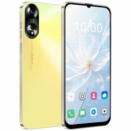 Unlocked 4G Smart Phone,6.3 Inch Screen,2GB RAM + 16GB ROM,4500mAh Long-Lasting Battery,8MP + 16MP Dual Camera,Face Unlock Dual SIM