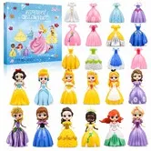 Princess Advent Calendar 2026 for Girls, 24-Day Christmas Countdown with Dress?Up Princess Figures, Creative Xmas Holiday Gifts for Kids and Teens