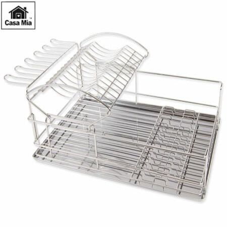 Casa Mia Stainless Steel Dish Drying Rack