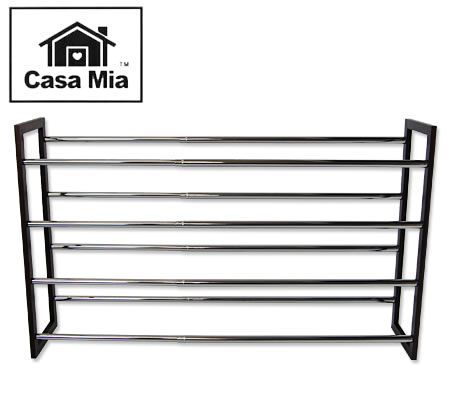 Casa Mia Steel Extendable Shoe Rack 4 Level