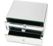 Handcrafted Mirrored Jewellery Box with 2 Drawers - SL10491