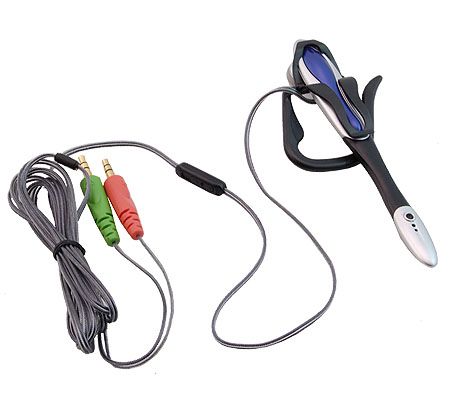HEADSET HEADPHONE WITH MIC FOR PC SKYPE LAPTOP VOIP MSN