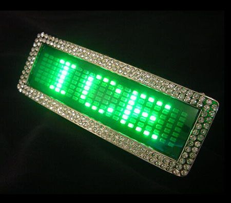 digital belt buckle