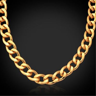 Mens big deals gold chains