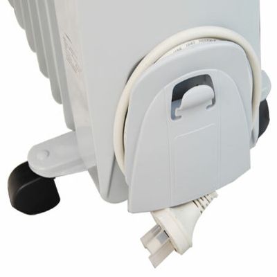 Heller 2400W 11 Fin Column Oil Heater with Tip Over Switch and Timer -  Crazy Sales