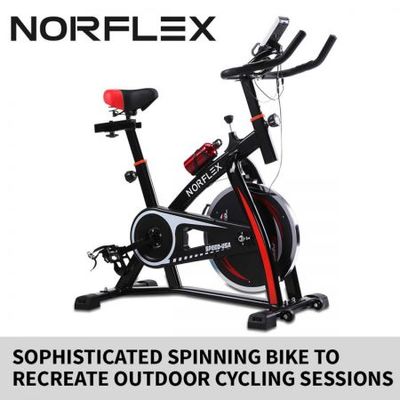 Norflex spin bike exercise ball flywheel fitness commercial home workout best sale gym