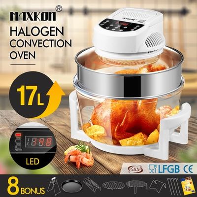 17L Halogen Convection 1400W Electric Cooker Oven Air Fryer with