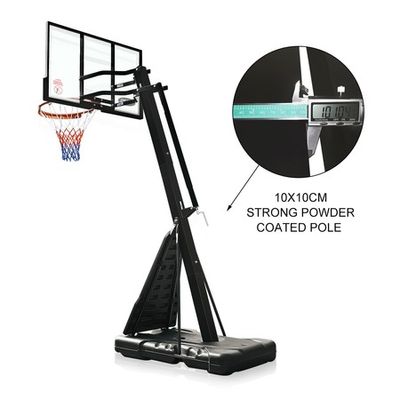 Basketball Hoop Stand System Portable 3.05M Height Adjustable Net Ring –  Kidz World