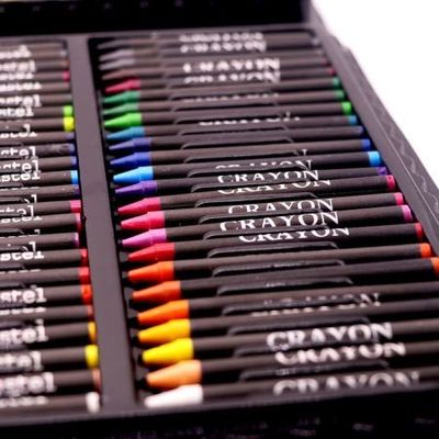 168 PCS Children Art Painting Set Watercolor Pencil Crayon Water