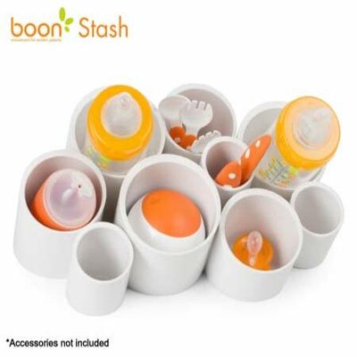 Boon Stash Baby Accessories Organizer WHT 