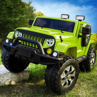 Green kids hot sale jeep