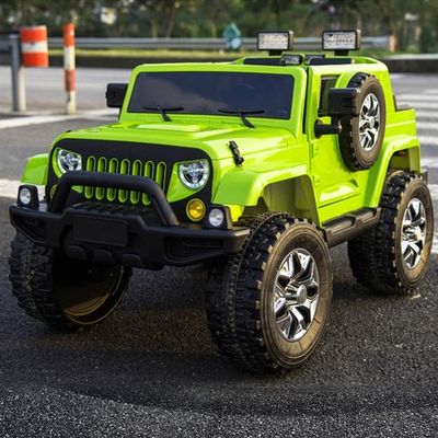 Green jeep hot sale ride on toy