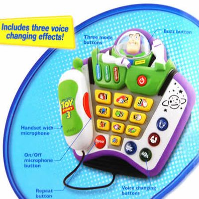 Vtech Buzz Lightyear talk and teach phone