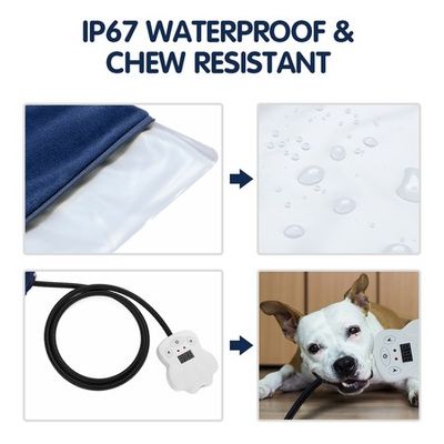 Pet Heating Pad Heating Mat Waterproof Electric Blanket Chewing