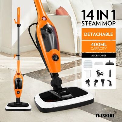 Hot Steam Mop Cleaner 1300W 10 in1 Floor Carpet Window Steamer with Pad  Head NEW